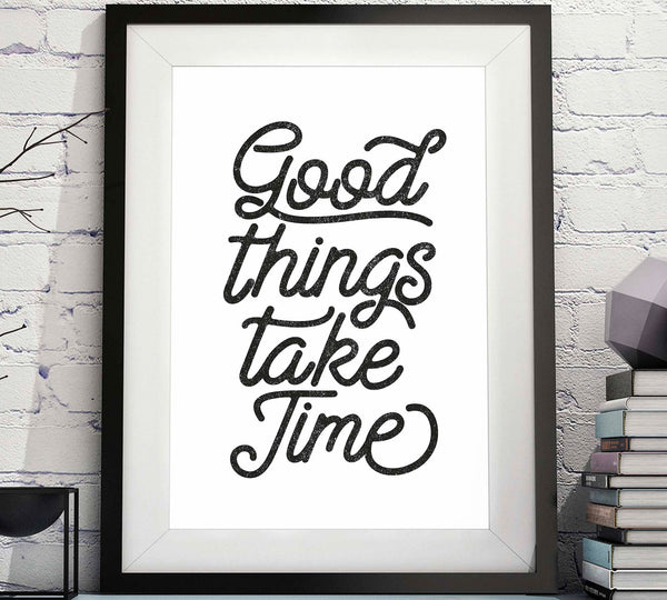 Patience Quote,Love is Patience,Good Things Take Time, patience print,good things print,patience printable,patience kindness poster download
