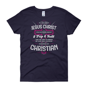 I Follow Jesus Christ - Passion Fury Christian T-shirts and more