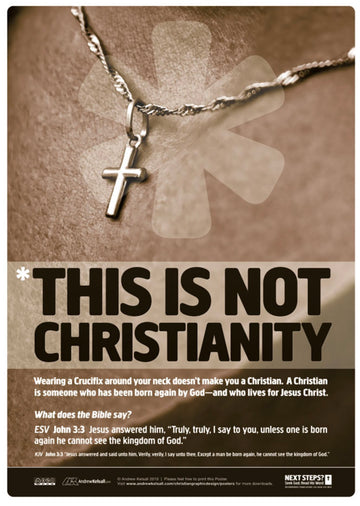 This is Not Christianity: Free Poster Download