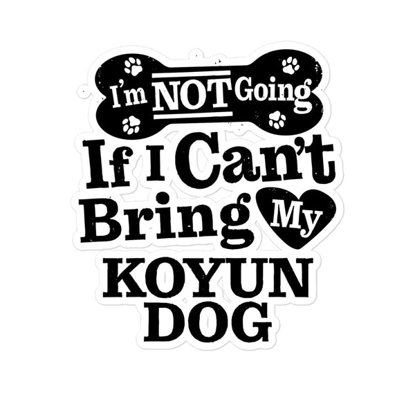 Kiss-cut Dog Sticker