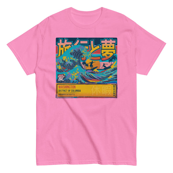 Washington, District Of Columbia, USA, Great Wave Off Kanagawa Unisex T-Shirt