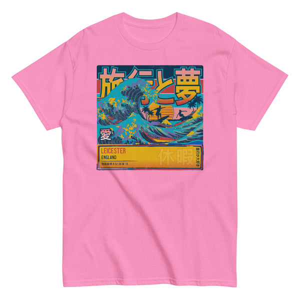 Leicester, England, United Kingdom, Great Wave Off Kanagawa Unisex T-Shirt