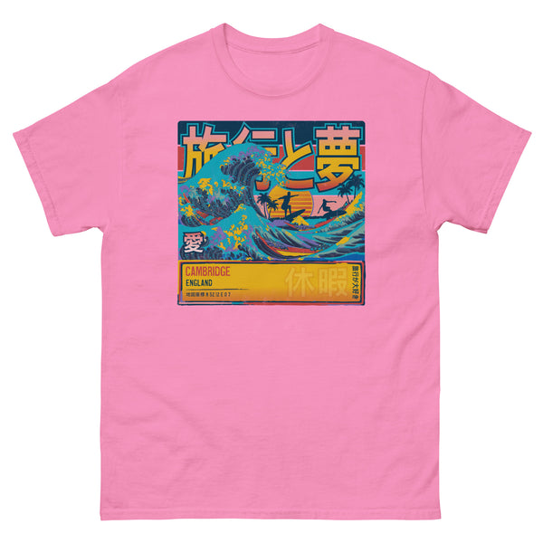 Cambridge, England, United Kingdom, Great Wave Off Kanagawa Unisex T-Shirt