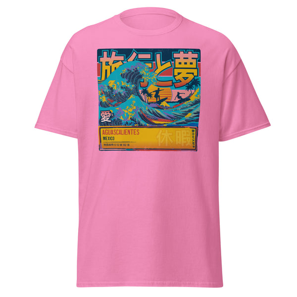 Aguascalientes, Mexico, Aguascalientes, Great Wave Off Kanagawa Unisex T-Shirt