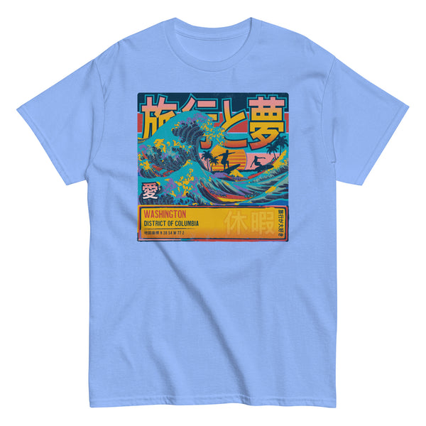 Washington, District Of Columbia, USA, Great Wave Off Kanagawa Unisex T-Shirt