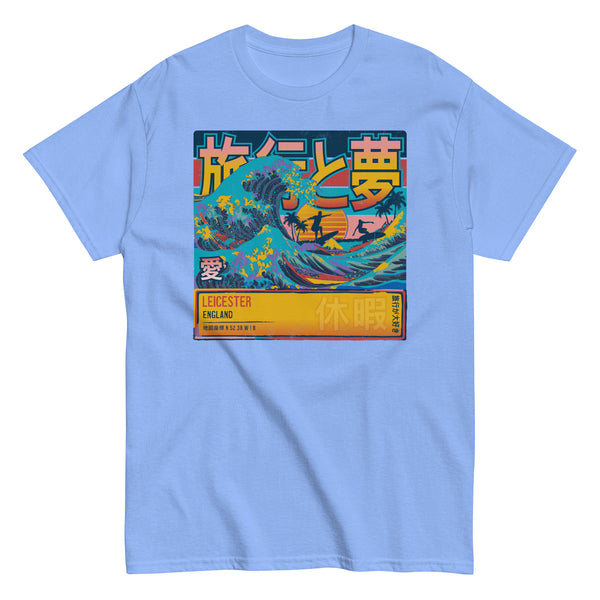 Leicester, England, United Kingdom, Great Wave Off Kanagawa Unisex T-Shirt