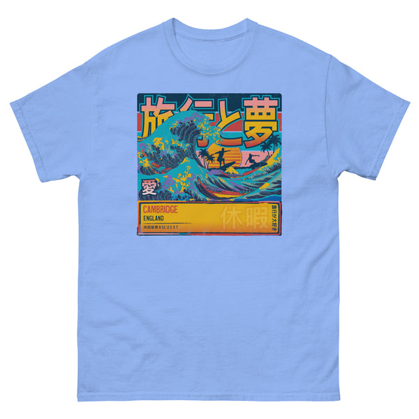 Cambridge, England, United Kingdom, Great Wave Off Kanagawa Unisex T-Shirt
