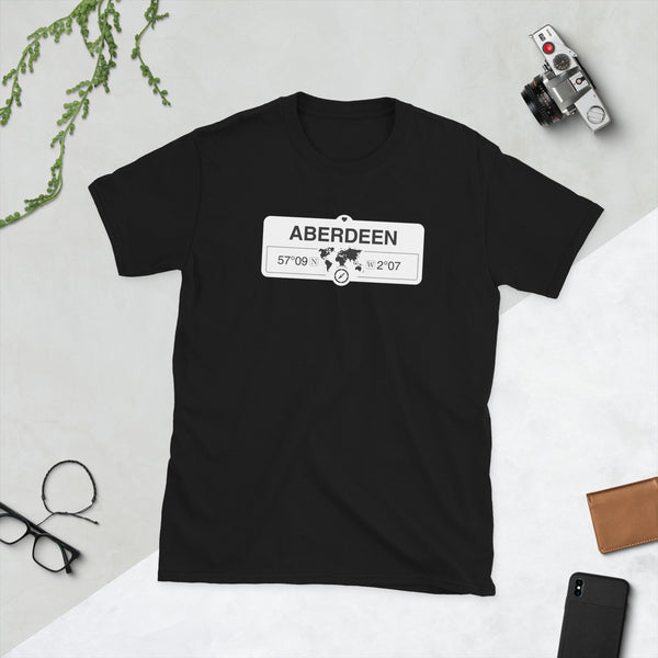 Aberdeen, Scotland Unisex Mens Womens T-Shirt Gift
