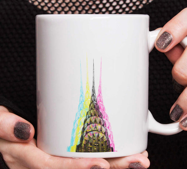 Colorful Trippy Art mug