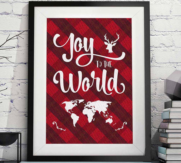 Joy to the world Christmas printable