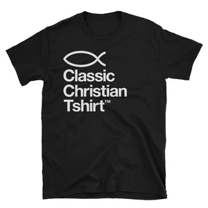 Black Classic I am a Christian T-shirt 