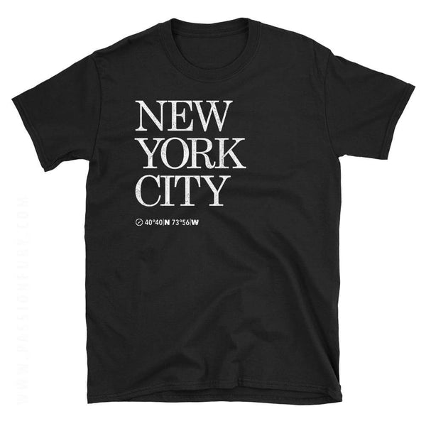 New York City Coordinates Tshirt