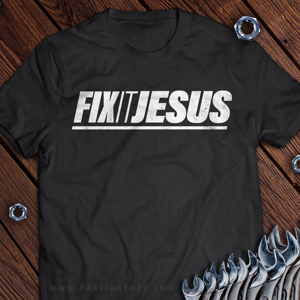 Christian fixit tee design by Passion Fury