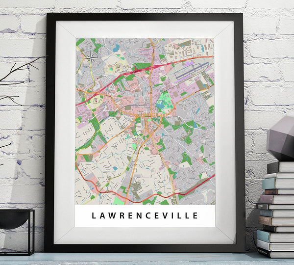 Lawrenceville GA Map Home Printable IMAGE
