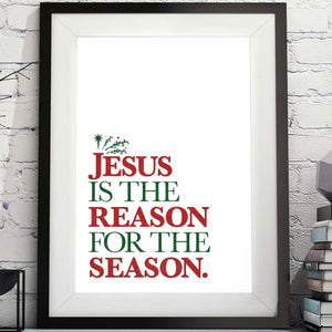 Jesus is the Reason for the Season Printable image