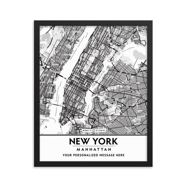 Customizable New York City Framed Artwork