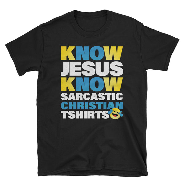 Christian Tshirt in Know Jesus Know Peace style