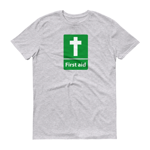 First Aid Cross Christian Faith T-Shirts