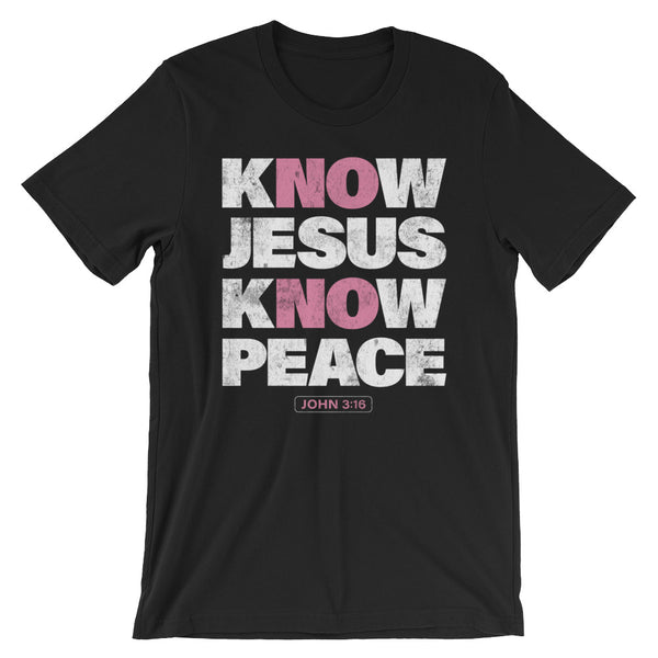 Black No Jesus No Peace T-Shirt
