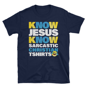 Know Jesus Know Peace style Christian Tshirt