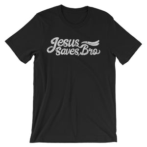 Black Jesus Saves Bro Tshirt