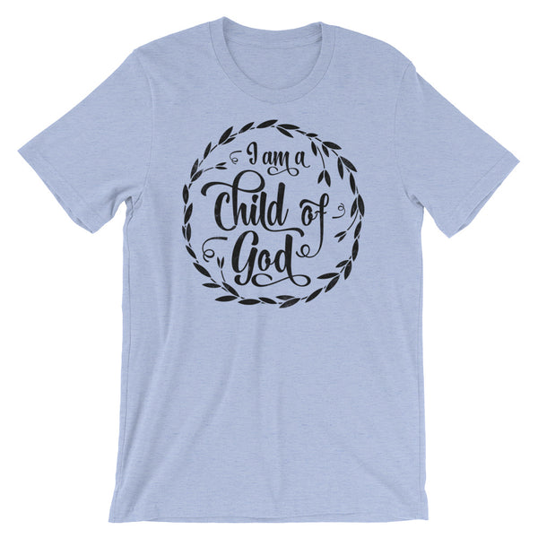 light blue Christian tee